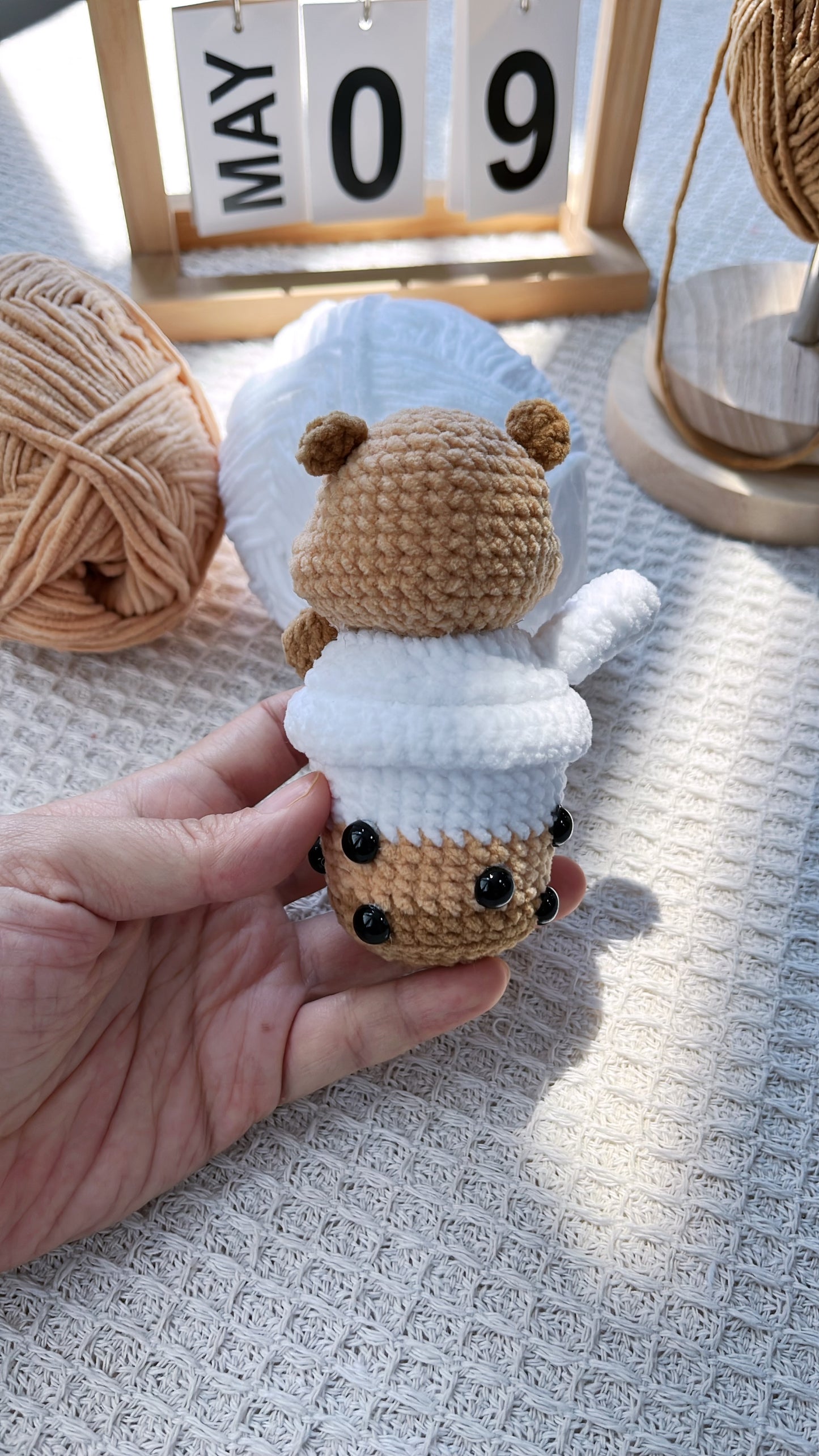 Capybara Cup Crochet Pattern PDF AG0014