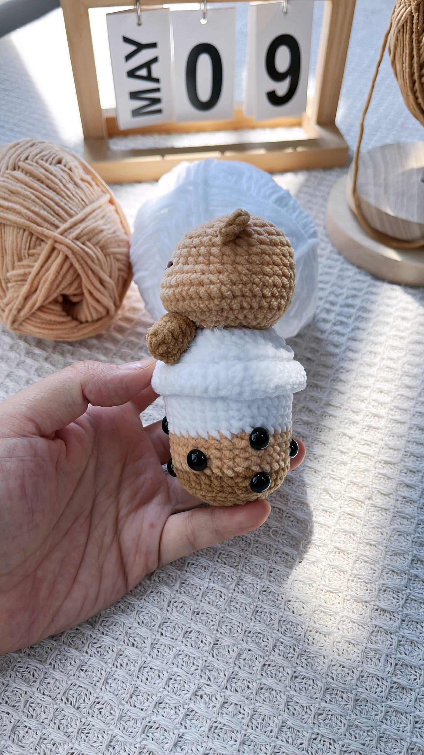 Capybara Cup Crochet Pattern PDF AG0014