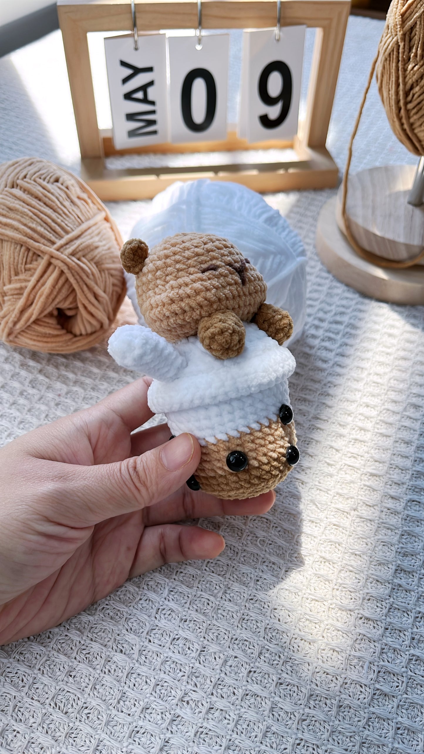 Capybara Cup Crochet Pattern PDF AG0014