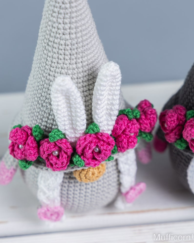Crochet Easter Bunny gnomes