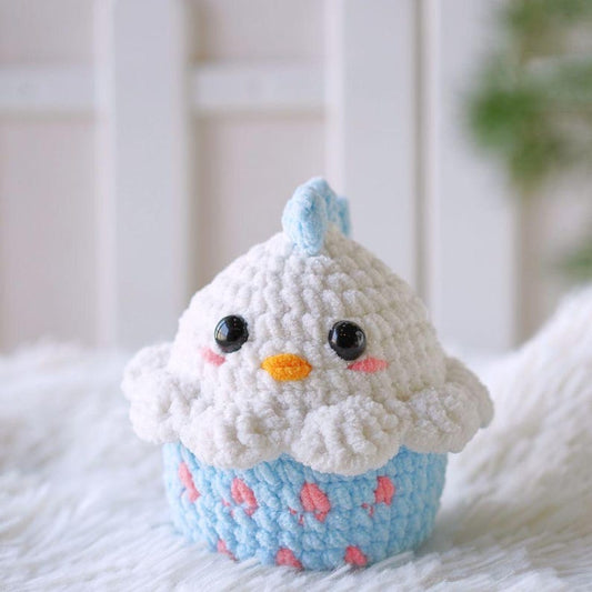 Crochet Whimsy Chick Egg