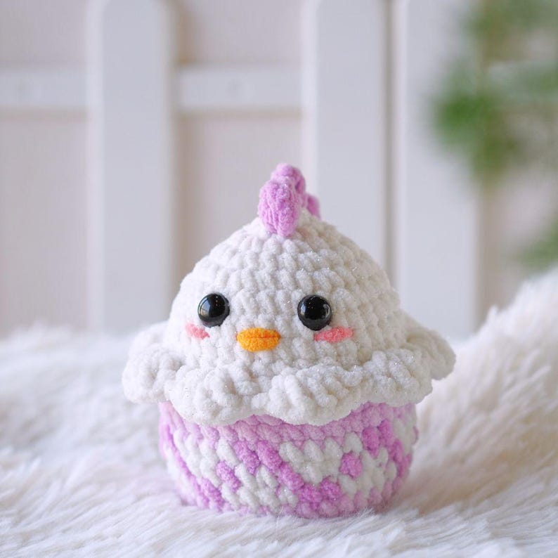 Crochet Whimsy Chick Egg