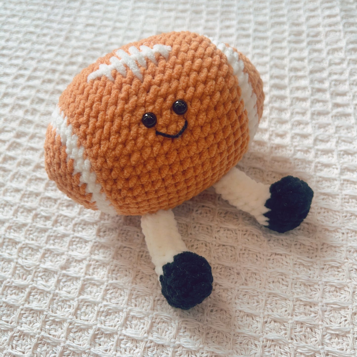 Free Crochet Pattern Crochet Rugby Ball