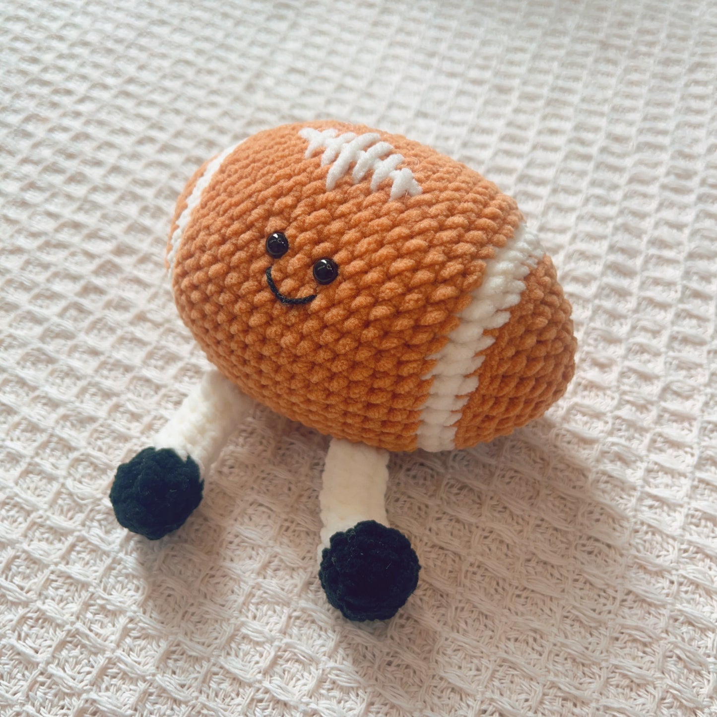 Free Crochet Pattern Crochet Rugby Ball