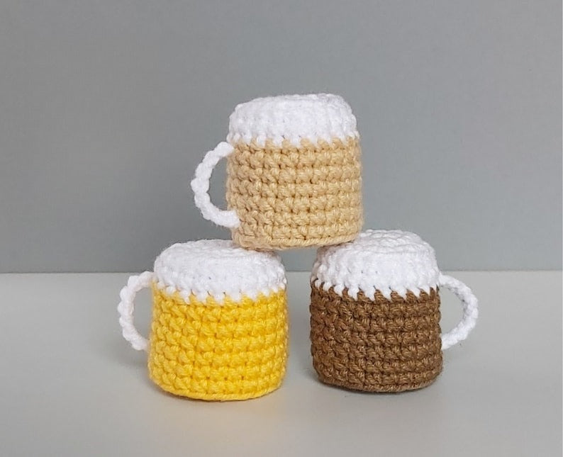 Crochet St Patricks Beer Gnome