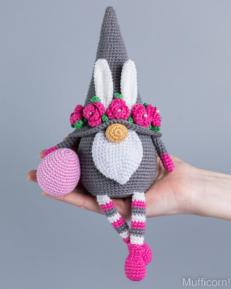 Crochet Easter Bunny gnomes