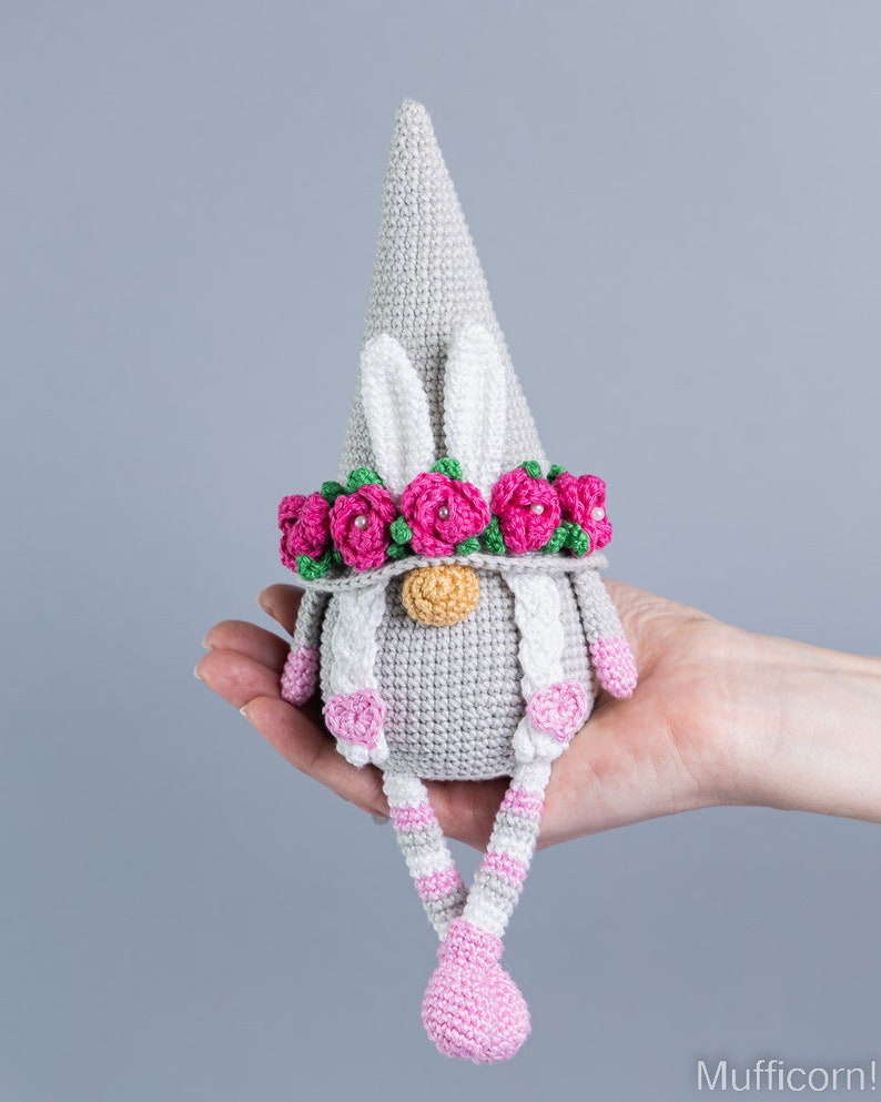 Crochet Easter Bunny gnomes