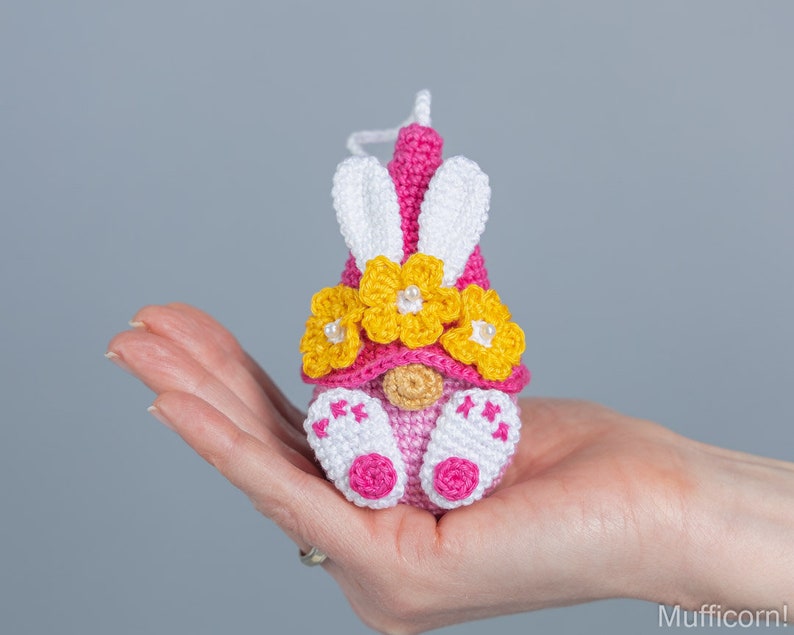 Crochet Easter Bunny Keychains