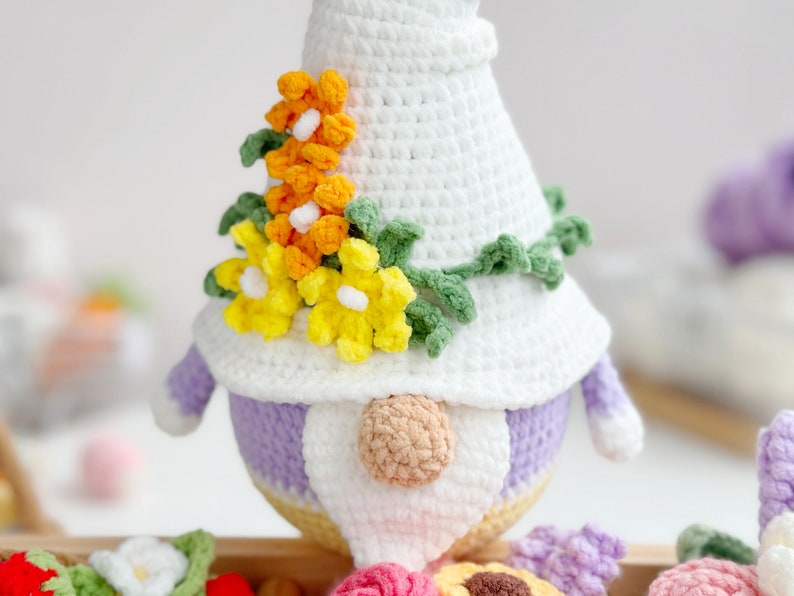 Crochet Easter Gnome Amigurumi