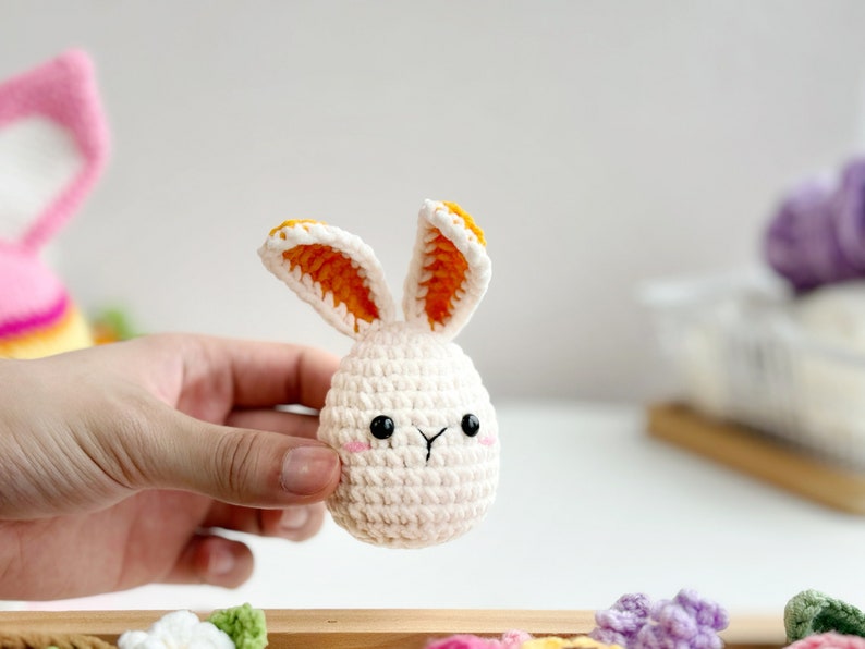 Crochet  Easter Egg Bunny Gnome