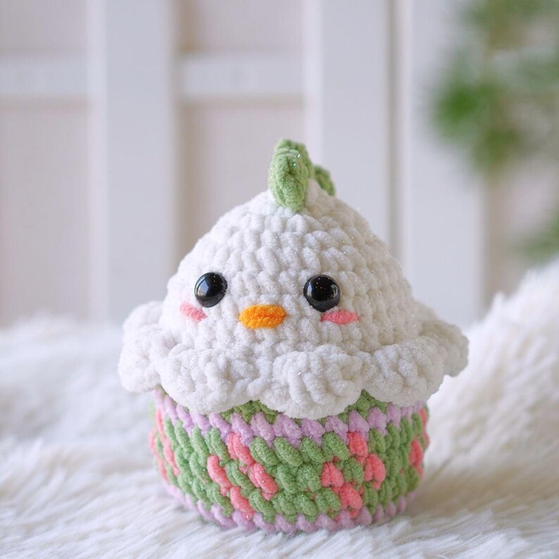 Crochet Whimsy Chick Egg