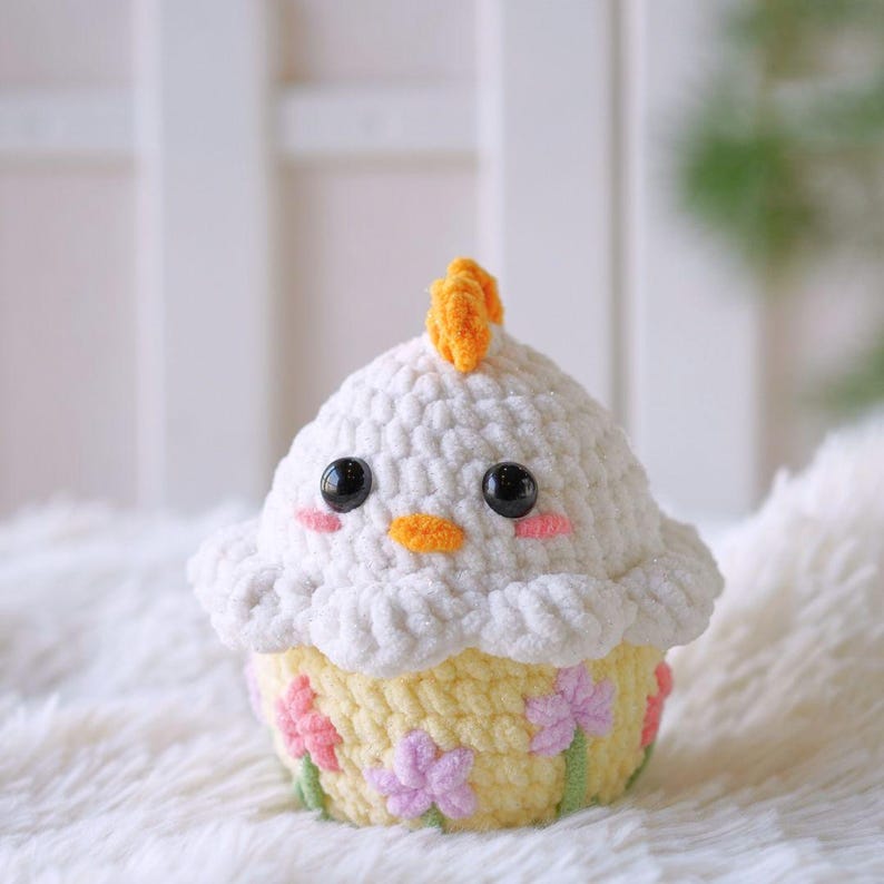 Crochet Whimsy Chick Egg