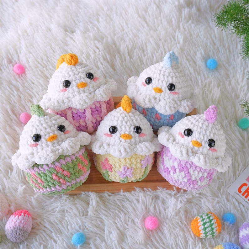 Crochet Whimsy Chick Egg