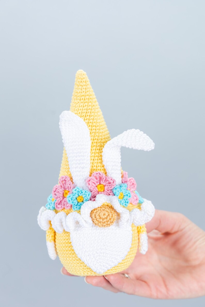 Crochet Easter Bunny Gnomes Handmade