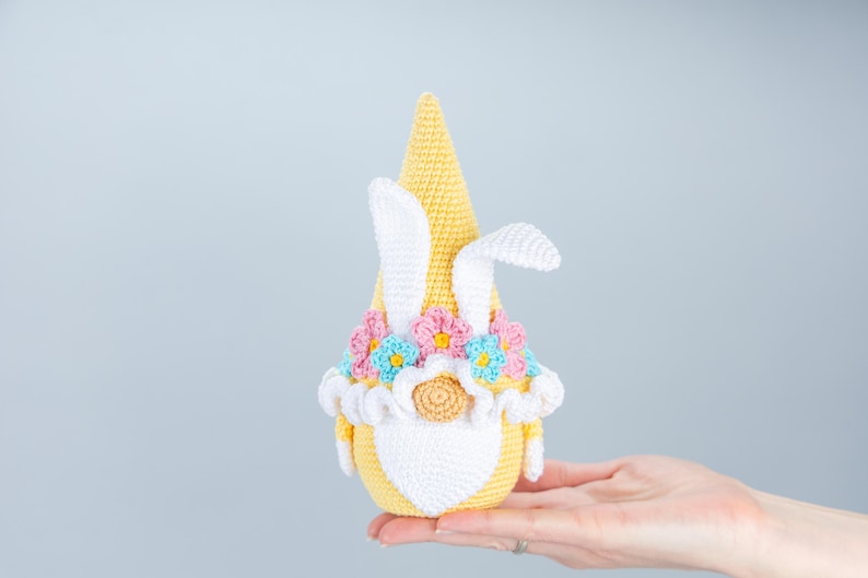Crochet Easter Bunny Gnomes Handmade