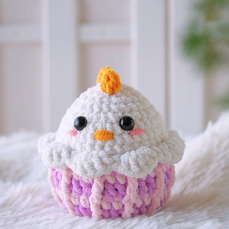 Crochet Whimsy Chick Egg