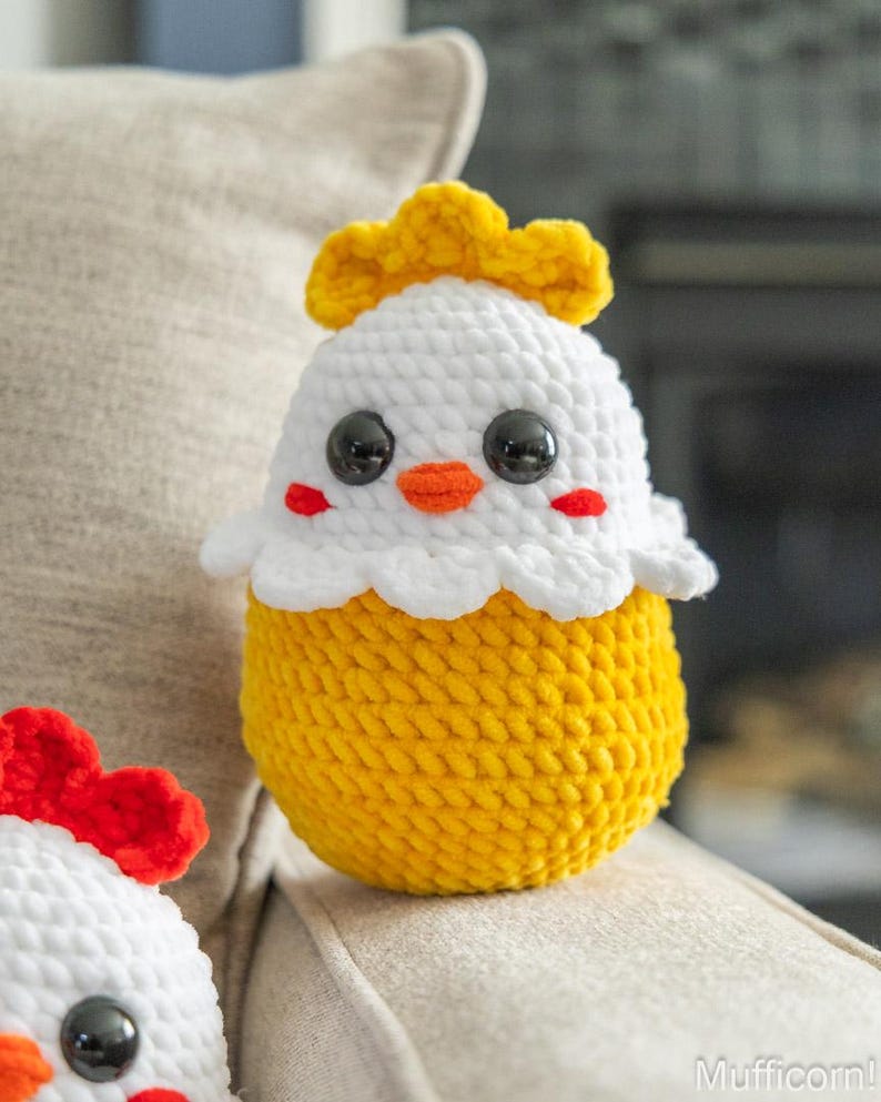 Crochet Easter Day Chicken Egg