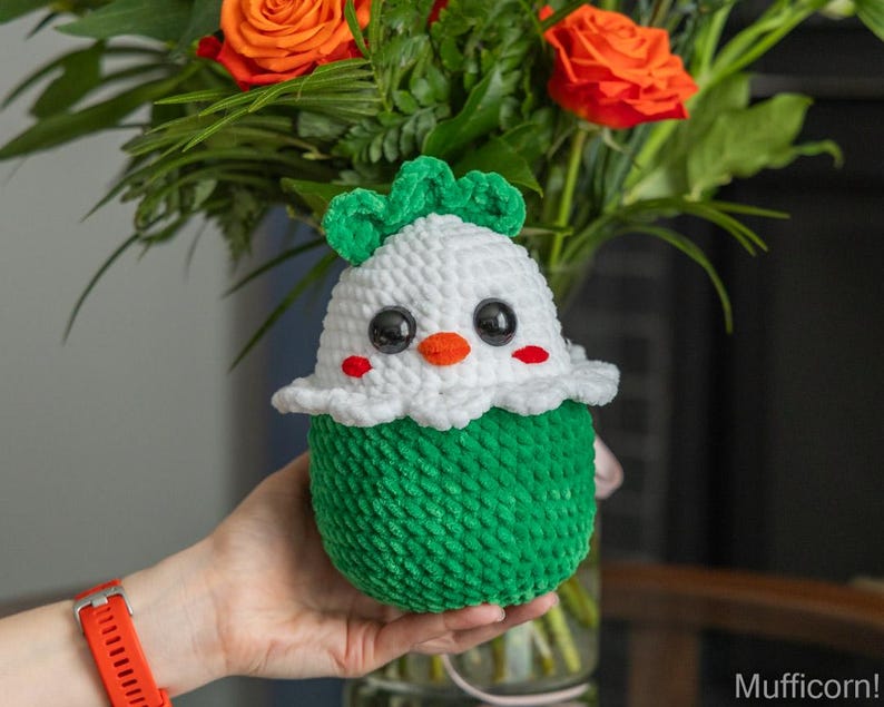 Crochet Easter Day Chicken Egg